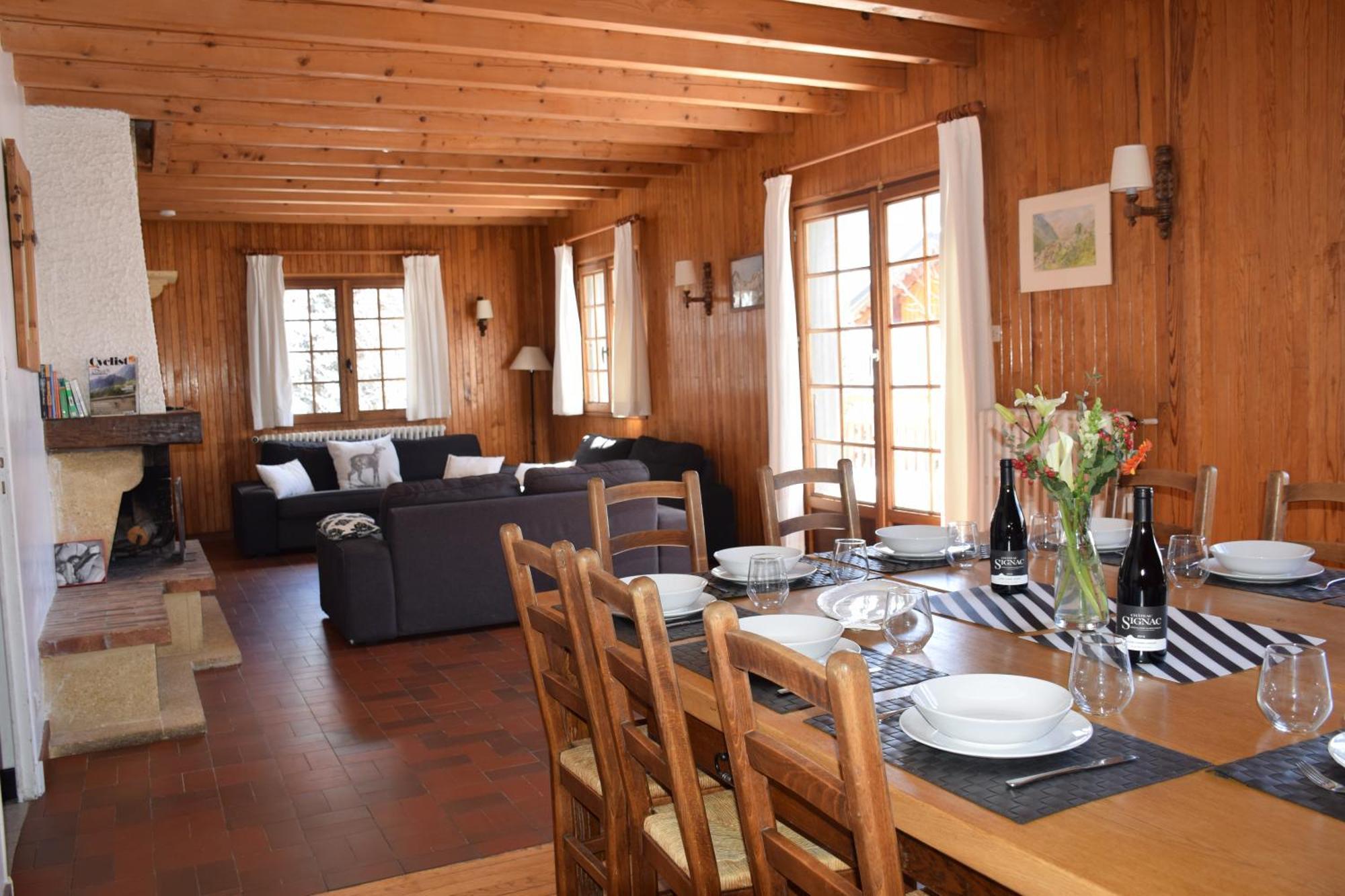 Chalet L Olan 15P Emplacement Exceptionnel Grand Terrain Ле дез Альп Экстерьер фото