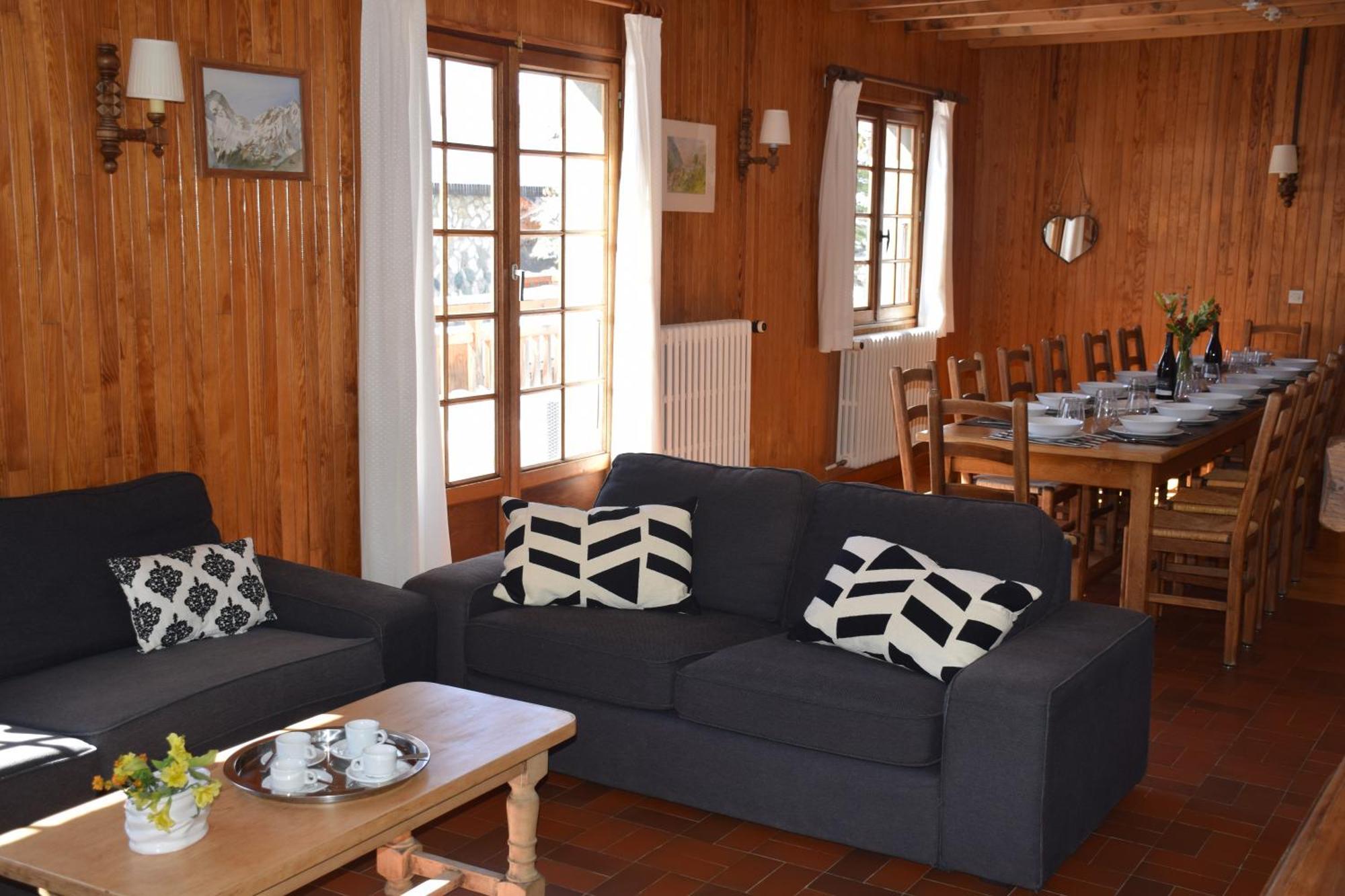 Chalet L Olan 15P Emplacement Exceptionnel Grand Terrain Ле дез Альп Экстерьер фото