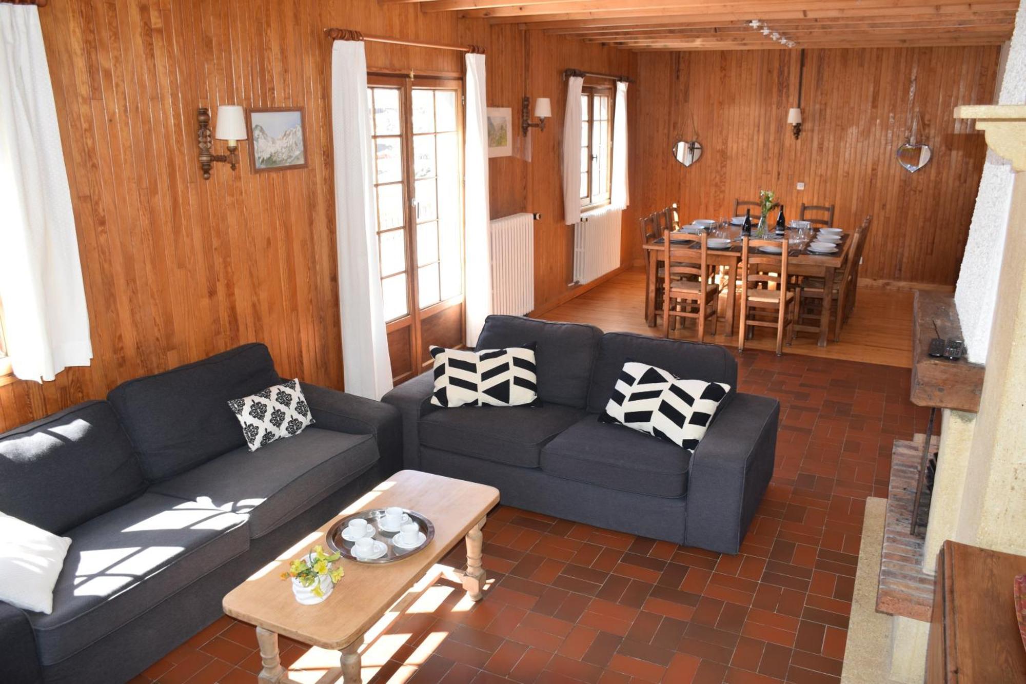 Chalet L Olan 15P Emplacement Exceptionnel Grand Terrain Ле дез Альп Экстерьер фото