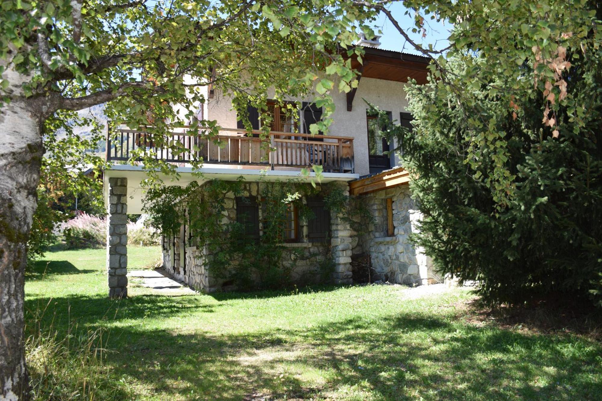 Chalet L Olan 15P Emplacement Exceptionnel Grand Terrain Ле дез Альп Экстерьер фото
